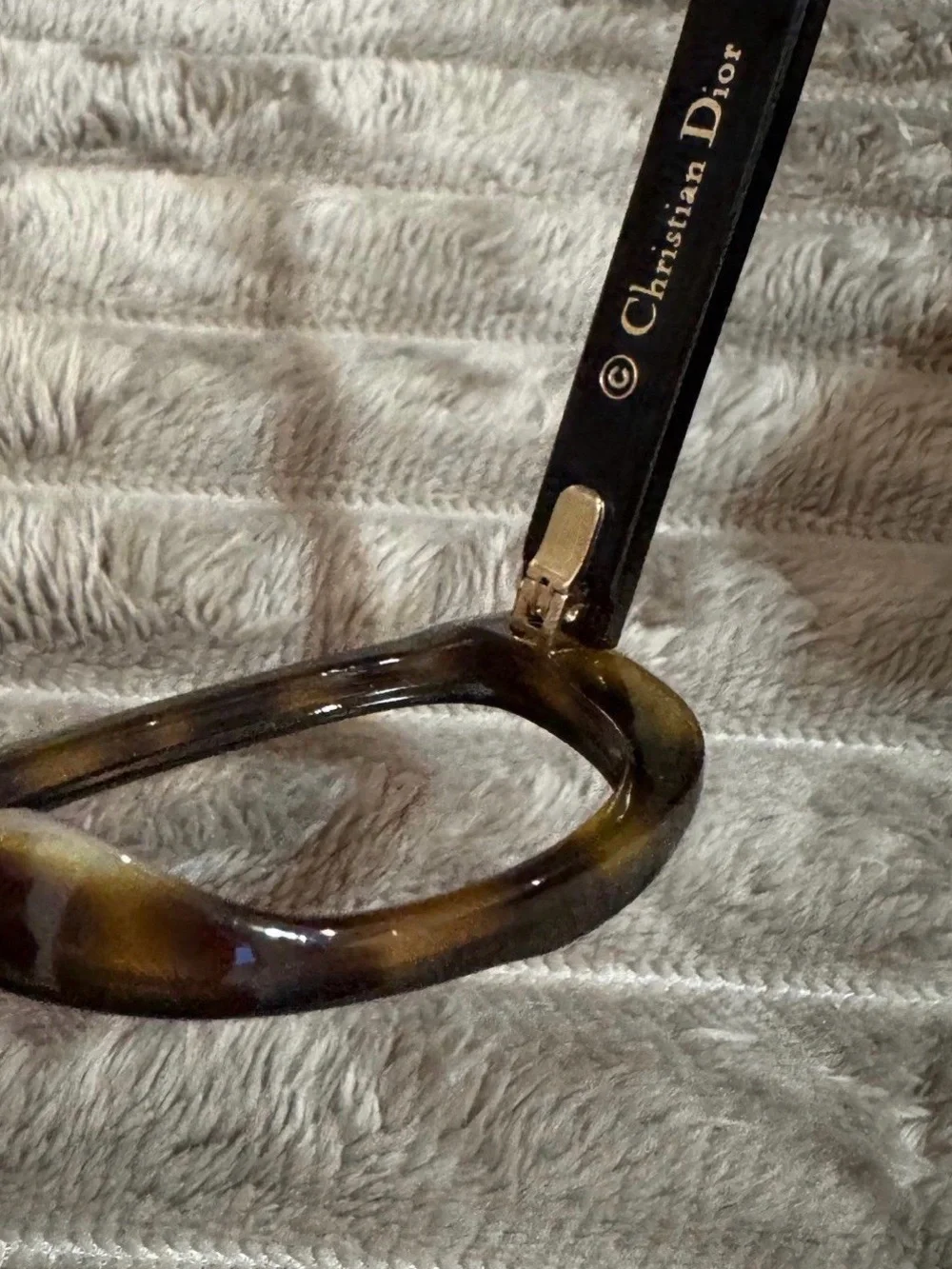 Rare Christian Dior Tortoise Shell Glasses Frames 100% Authentic
